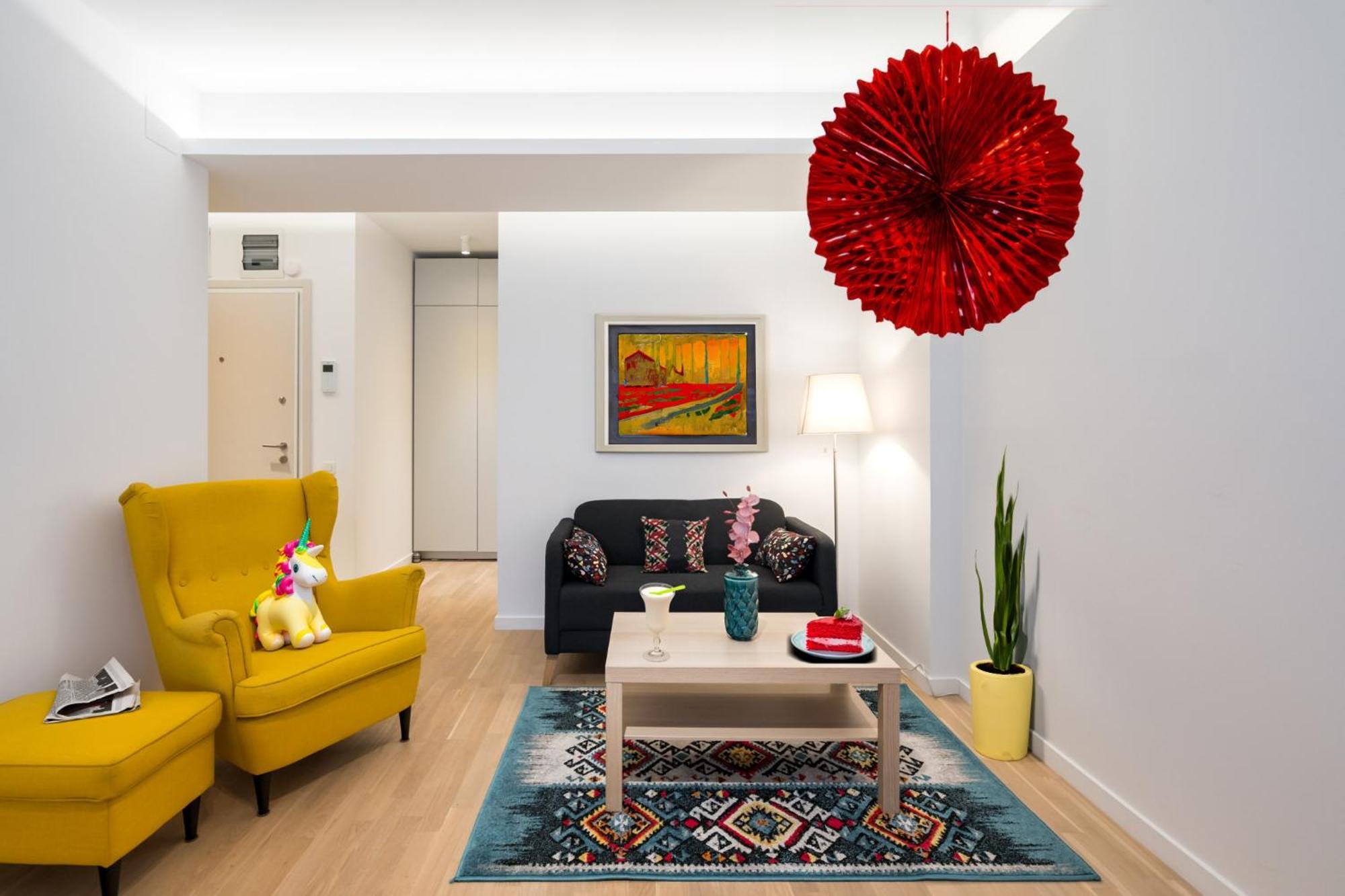 Zen Studios - Central Escape With Parking Bukares Bagian luar foto